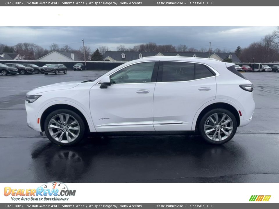 Summit White 2022 Buick Envision Avenir AWD Photo #5