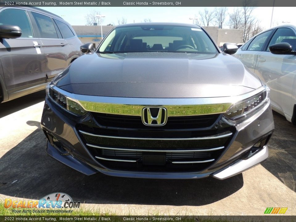 2022 Honda Accord Touring Modern Steel Metallic / Black Photo #2
