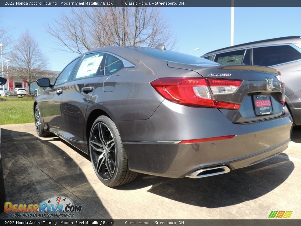 2022 Honda Accord Touring Modern Steel Metallic / Black Photo #5