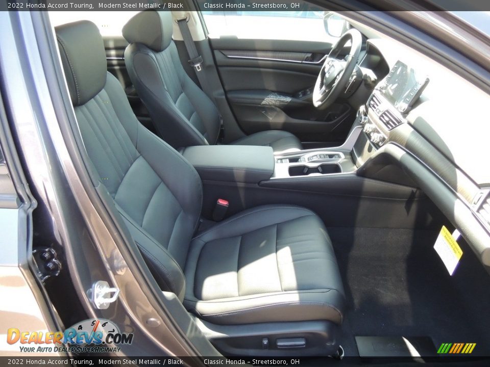 2022 Honda Accord Touring Modern Steel Metallic / Black Photo #6