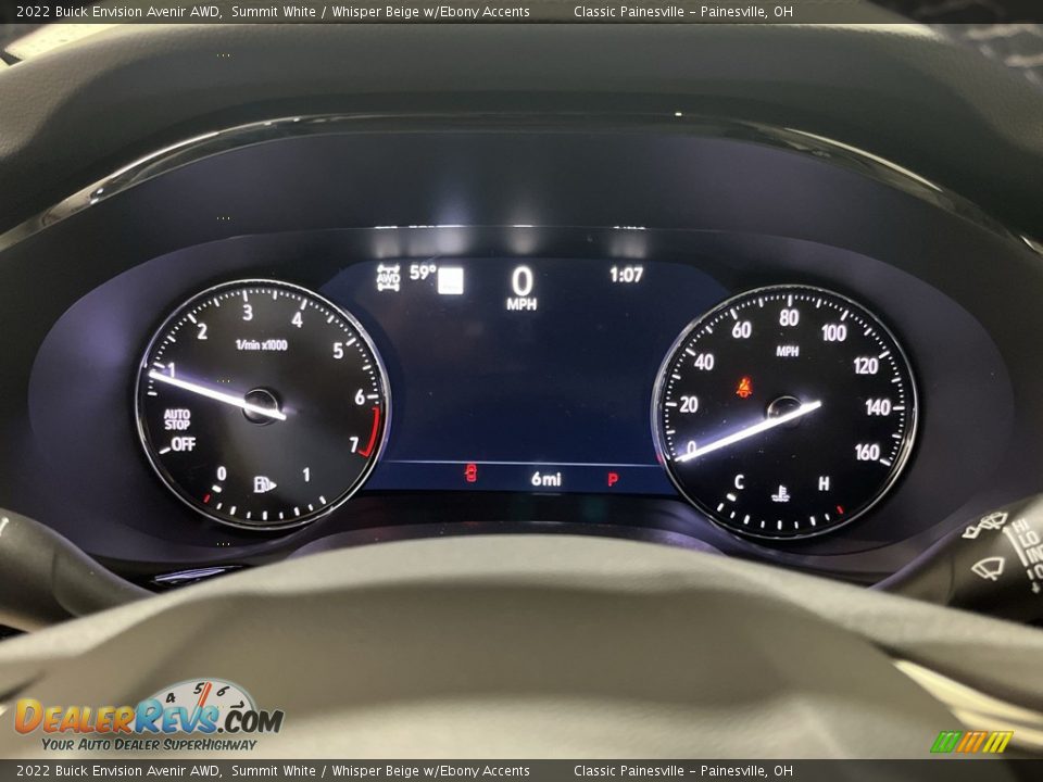 2022 Buick Envision Avenir AWD Gauges Photo #11