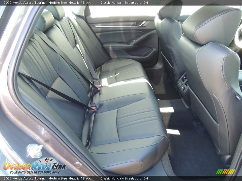 2022 Honda Accord Touring Modern Steel Metallic / Black Photo #7