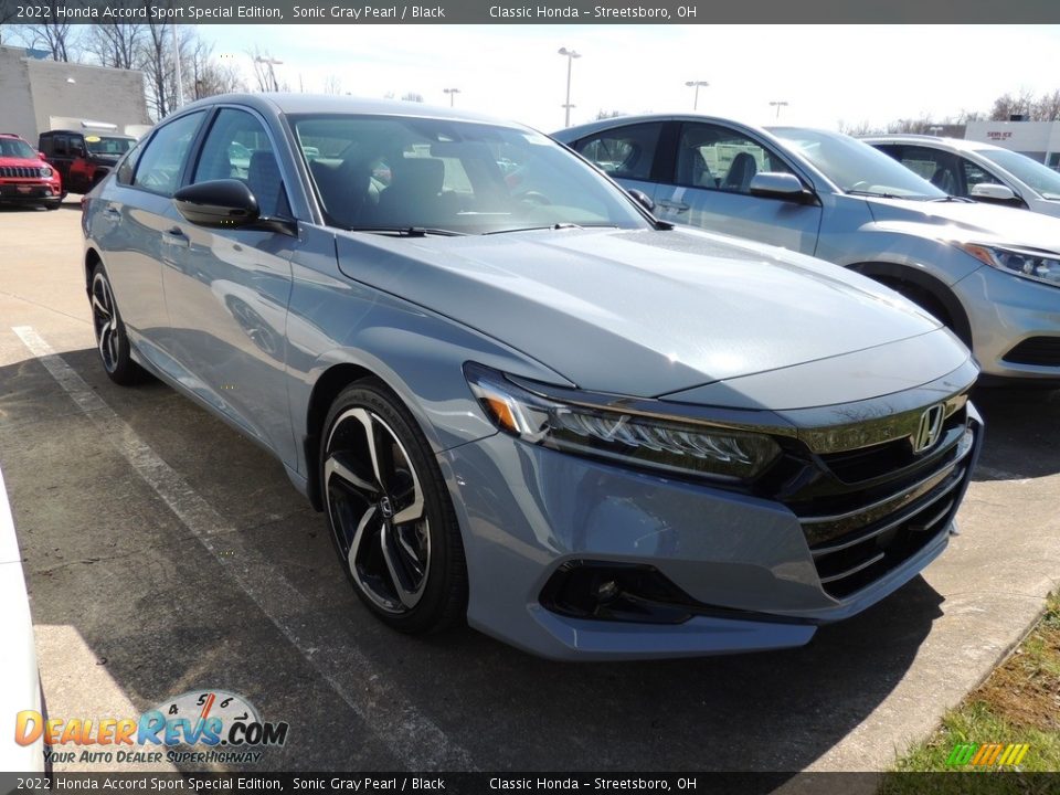 2022 Honda Accord Sport Special Edition Sonic Gray Pearl / Black Photo #3