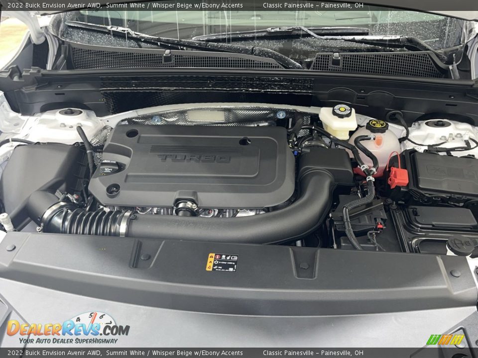 2022 Buick Envision Avenir AWD 2.0 Liter Turbocharged DOHC 16-Valve VVT 4 Cylinder Engine Photo #31