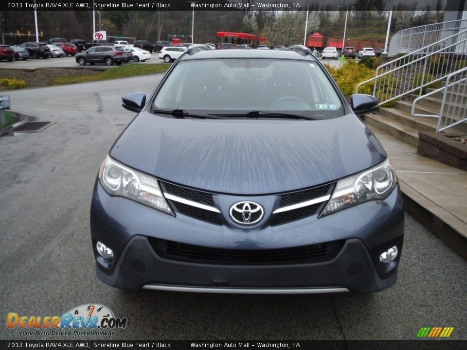 2013 Toyota RAV4 XLE AWD Shoreline Blue Pearl / Black Photo #11