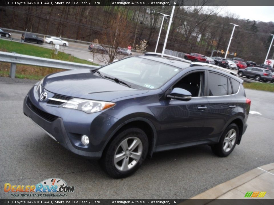 2013 Toyota RAV4 XLE AWD Shoreline Blue Pearl / Black Photo #12