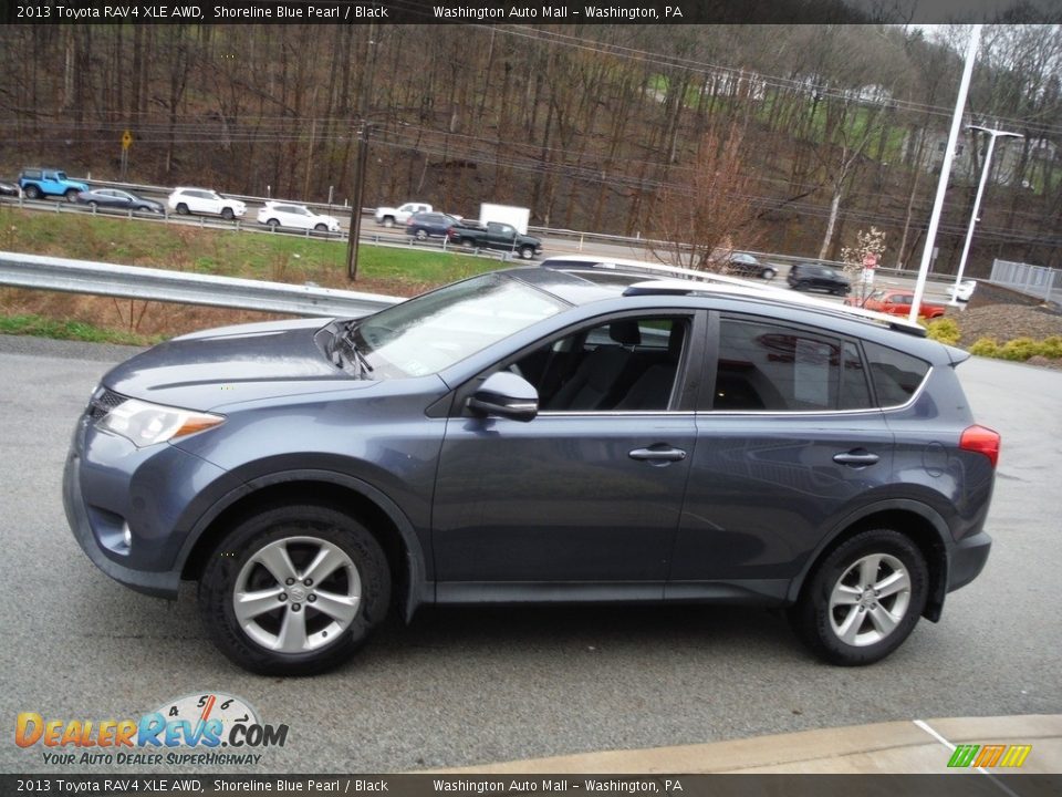 2013 Toyota RAV4 XLE AWD Shoreline Blue Pearl / Black Photo #13