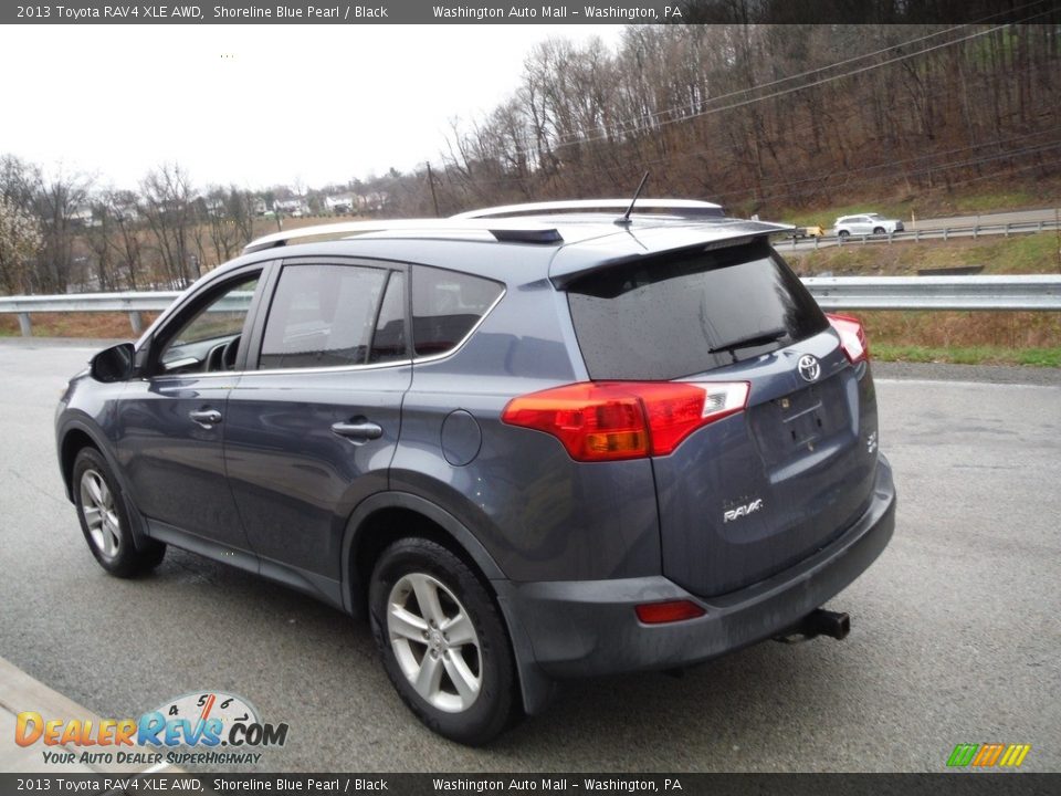 2013 Toyota RAV4 XLE AWD Shoreline Blue Pearl / Black Photo #14