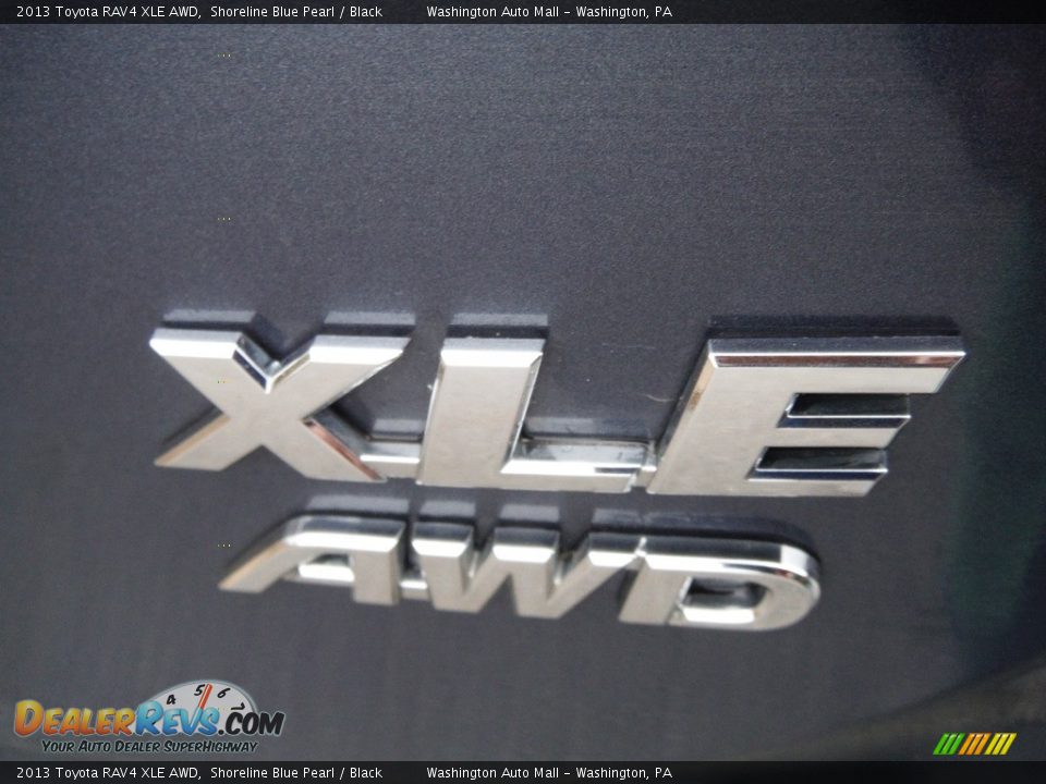 2013 Toyota RAV4 XLE AWD Shoreline Blue Pearl / Black Photo #16