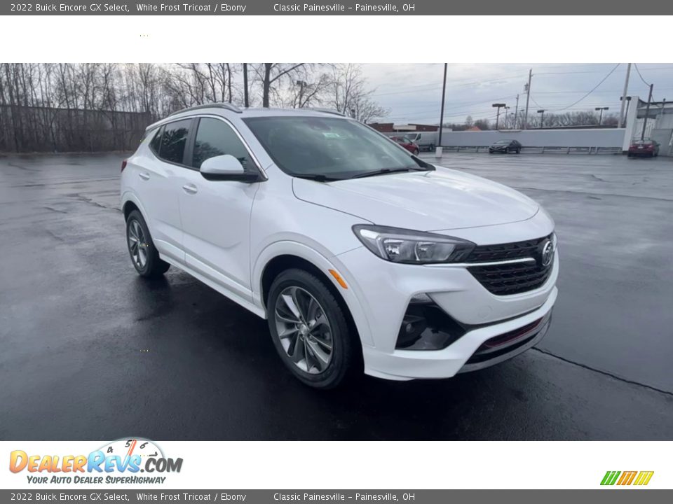 2022 Buick Encore GX Select White Frost Tricoat / Ebony Photo #2