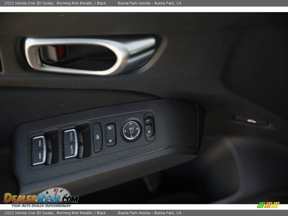 2022 Honda Civic EX Sedan Morning Mist Metallic / Black Photo #34