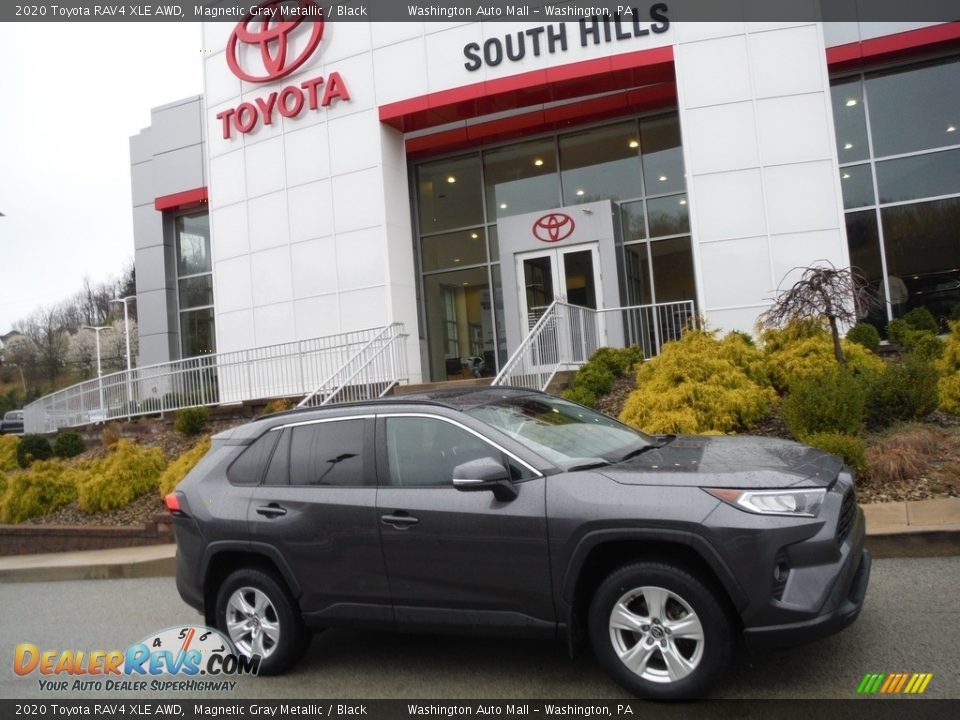 2020 Toyota RAV4 XLE AWD Magnetic Gray Metallic / Black Photo #2