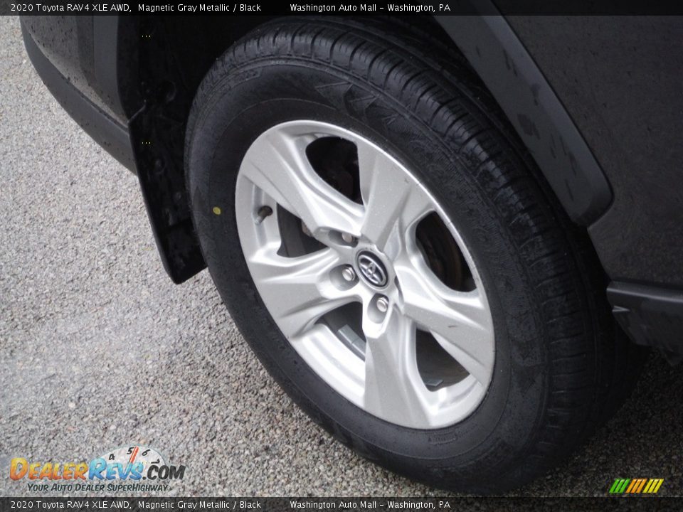 2020 Toyota RAV4 XLE AWD Magnetic Gray Metallic / Black Photo #10