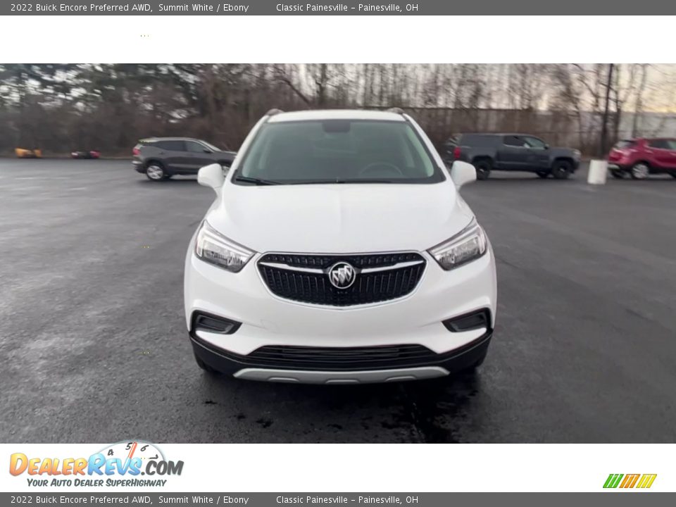 2022 Buick Encore Preferred AWD Summit White / Ebony Photo #3