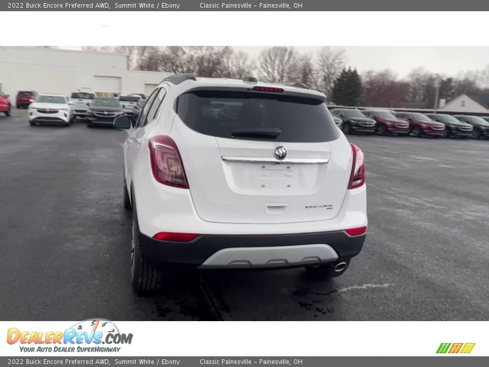 2022 Buick Encore Preferred AWD Summit White / Ebony Photo #7