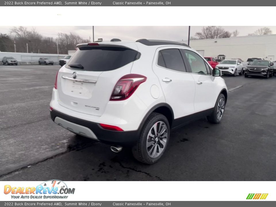 2022 Buick Encore Preferred AWD Summit White / Ebony Photo #8