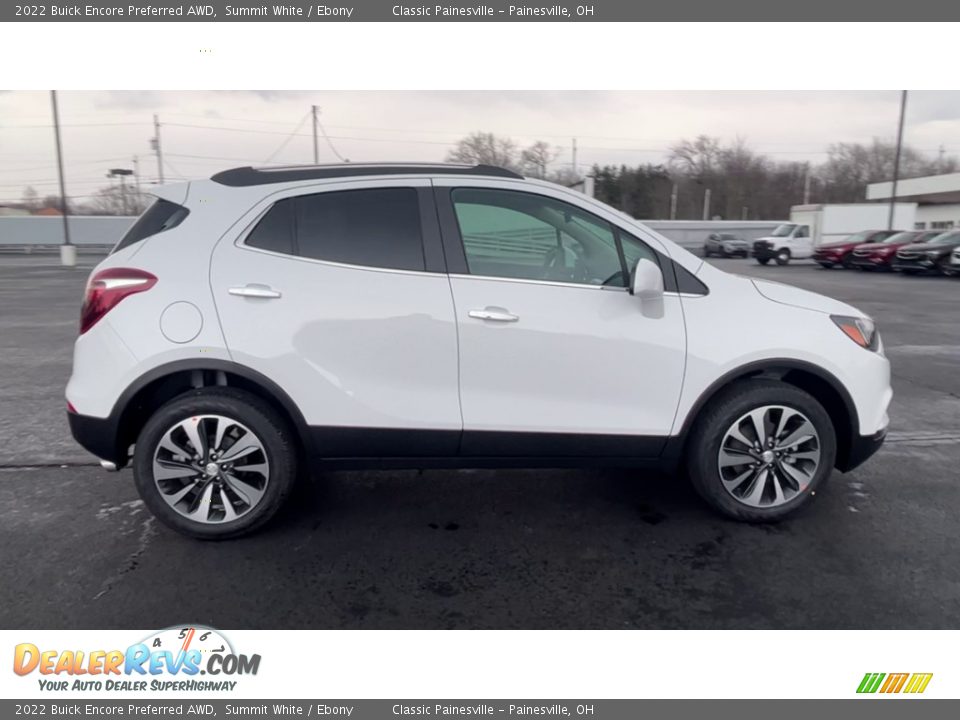 2022 Buick Encore Preferred AWD Summit White / Ebony Photo #9