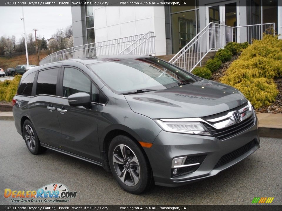 2020 Honda Odyssey Touring Pacific Pewter Metallic / Gray Photo #1