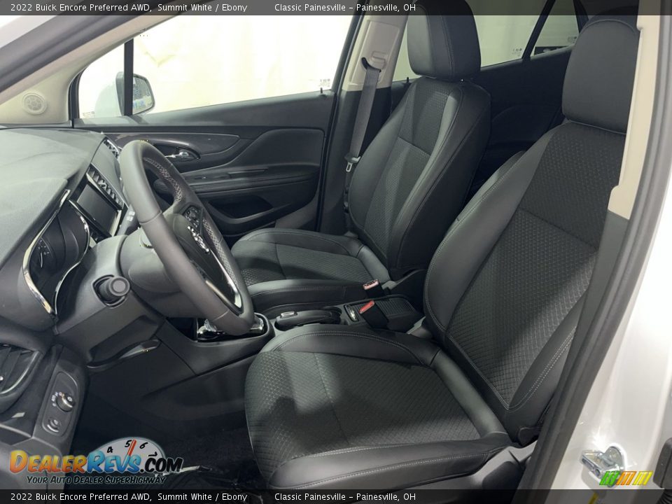 2022 Buick Encore Preferred AWD Summit White / Ebony Photo #18