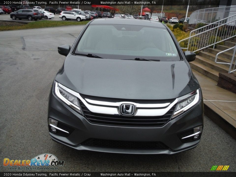 2020 Honda Odyssey Touring Pacific Pewter Metallic / Gray Photo #13