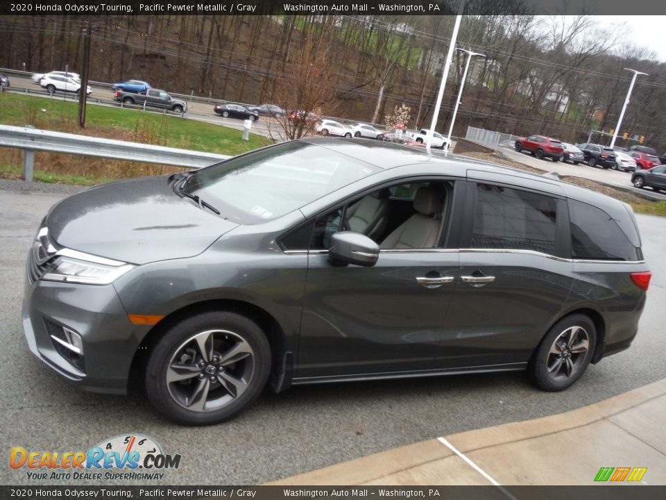 2020 Honda Odyssey Touring Pacific Pewter Metallic / Gray Photo #15