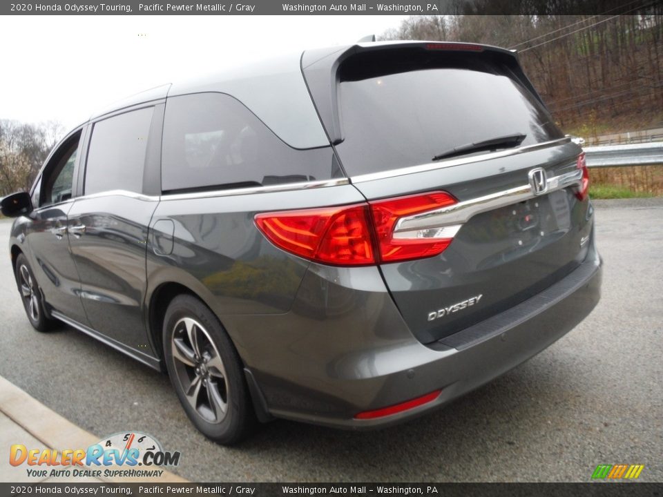 2020 Honda Odyssey Touring Pacific Pewter Metallic / Gray Photo #16