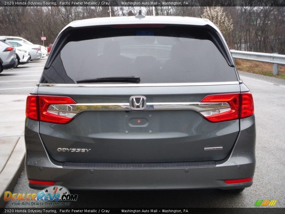 2020 Honda Odyssey Touring Pacific Pewter Metallic / Gray Photo #17