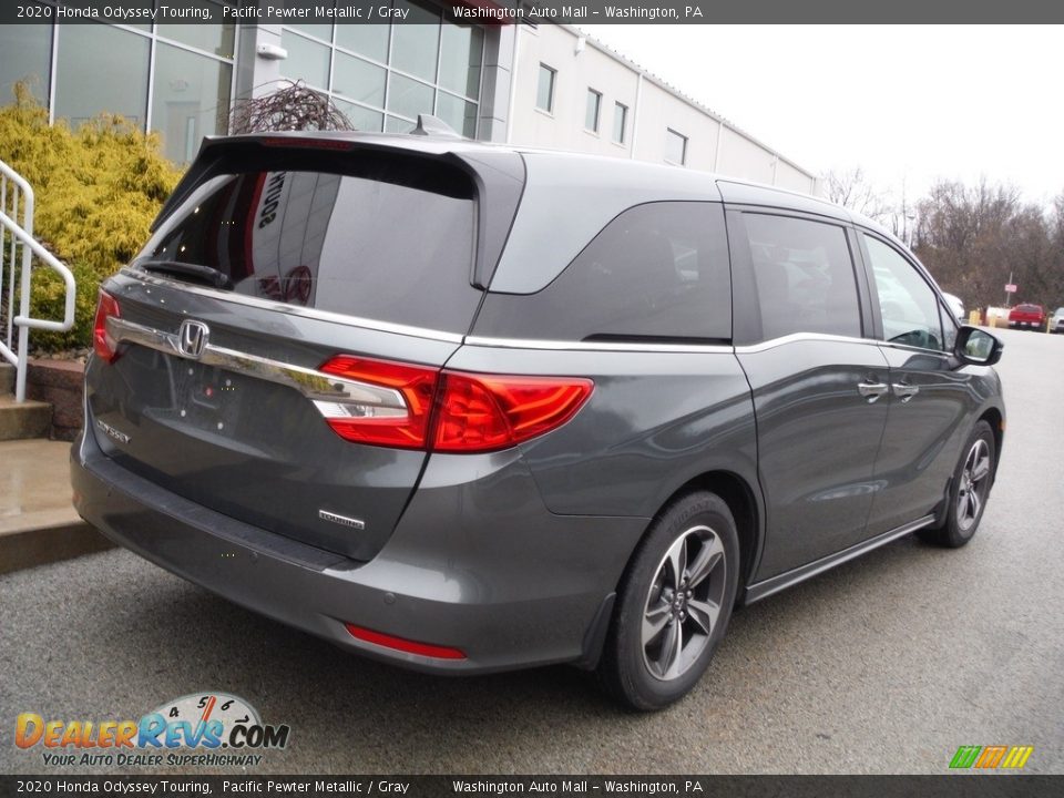 2020 Honda Odyssey Touring Pacific Pewter Metallic / Gray Photo #18