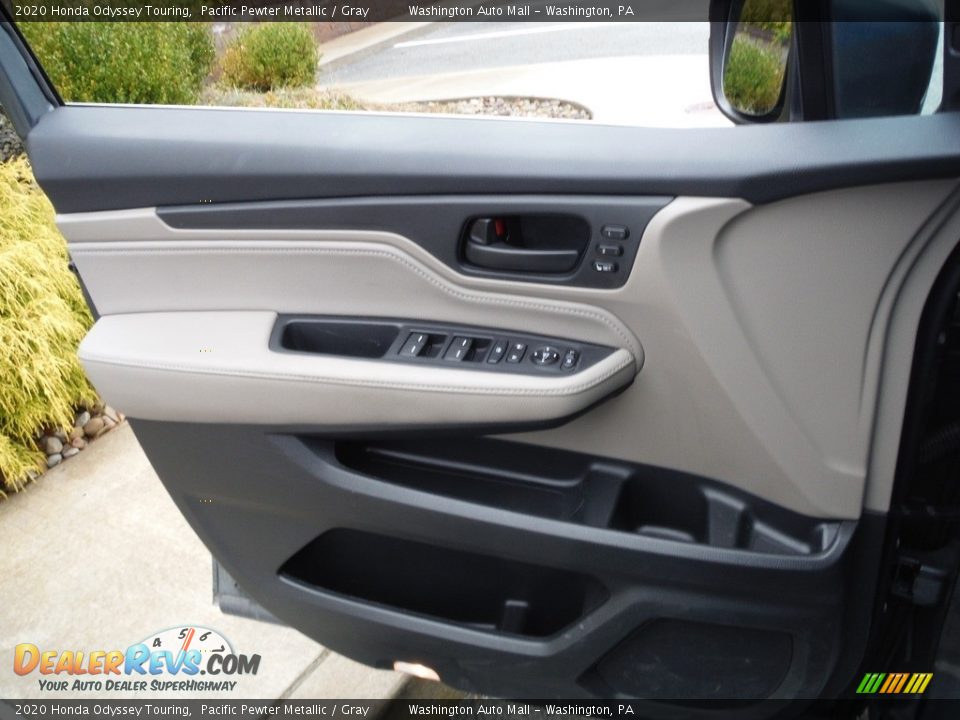 2020 Honda Odyssey Touring Pacific Pewter Metallic / Gray Photo #21