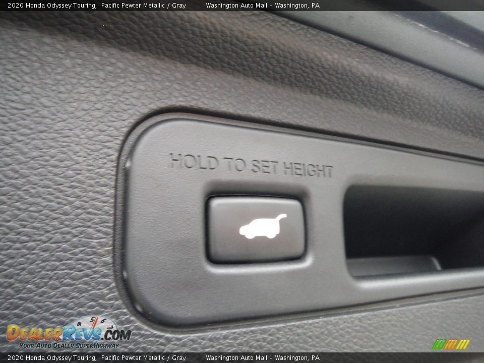 2020 Honda Odyssey Touring Pacific Pewter Metallic / Gray Photo #35