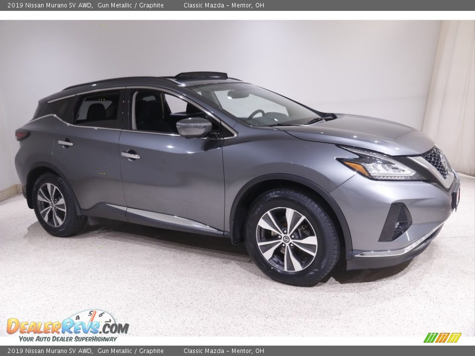 2019 Nissan Murano SV AWD Gun Metallic / Graphite Photo #1