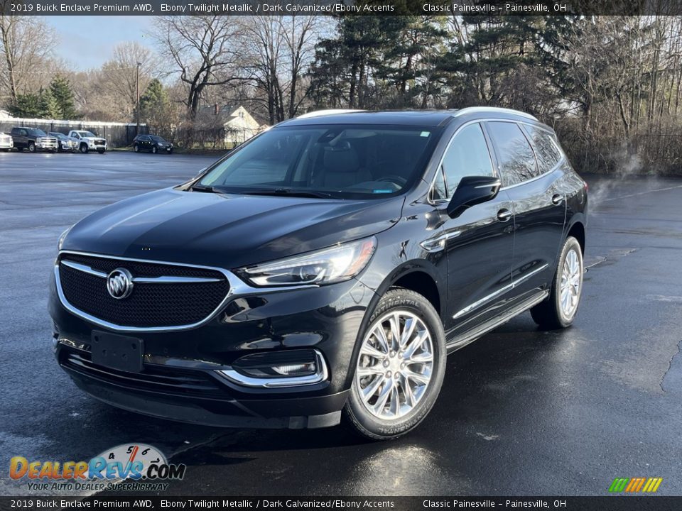 2019 Buick Enclave Premium AWD Ebony Twilight Metallic / Dark Galvanized/Ebony Accents Photo #1