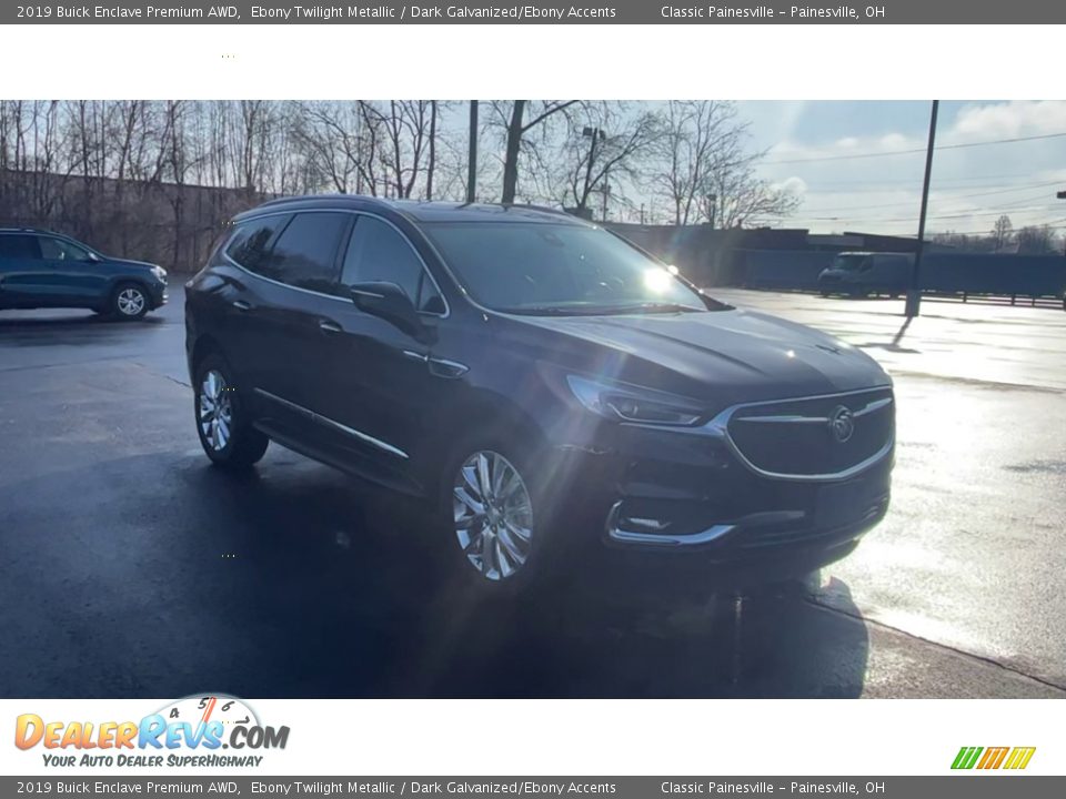 2019 Buick Enclave Premium AWD Ebony Twilight Metallic / Dark Galvanized/Ebony Accents Photo #2