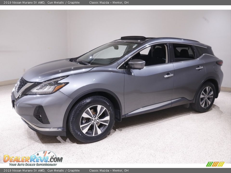 2019 Nissan Murano SV AWD Gun Metallic / Graphite Photo #3