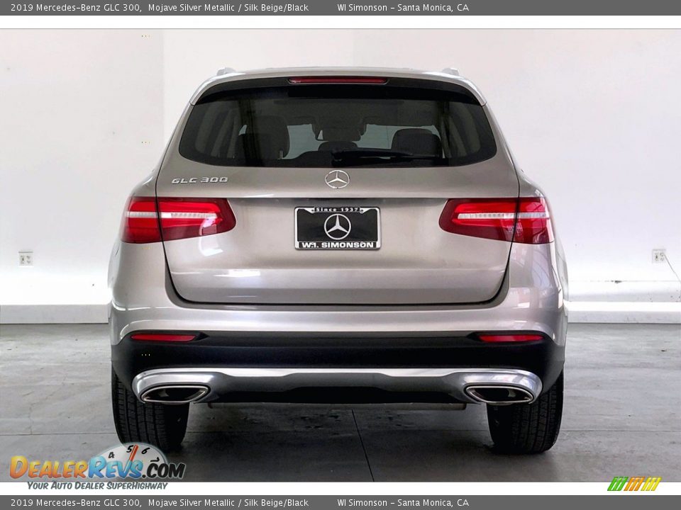 2019 Mercedes-Benz GLC 300 Mojave Silver Metallic / Silk Beige/Black Photo #3