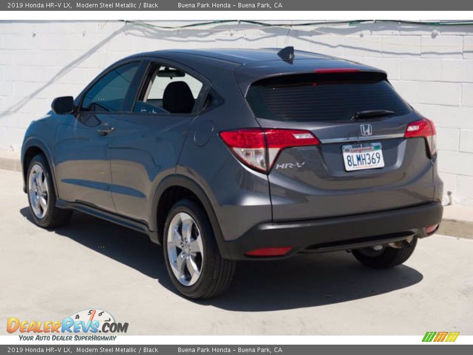 2019 Honda HR-V LX Modern Steel Metallic / Black Photo #2