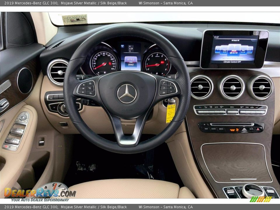 2019 Mercedes-Benz GLC 300 Mojave Silver Metallic / Silk Beige/Black Photo #4