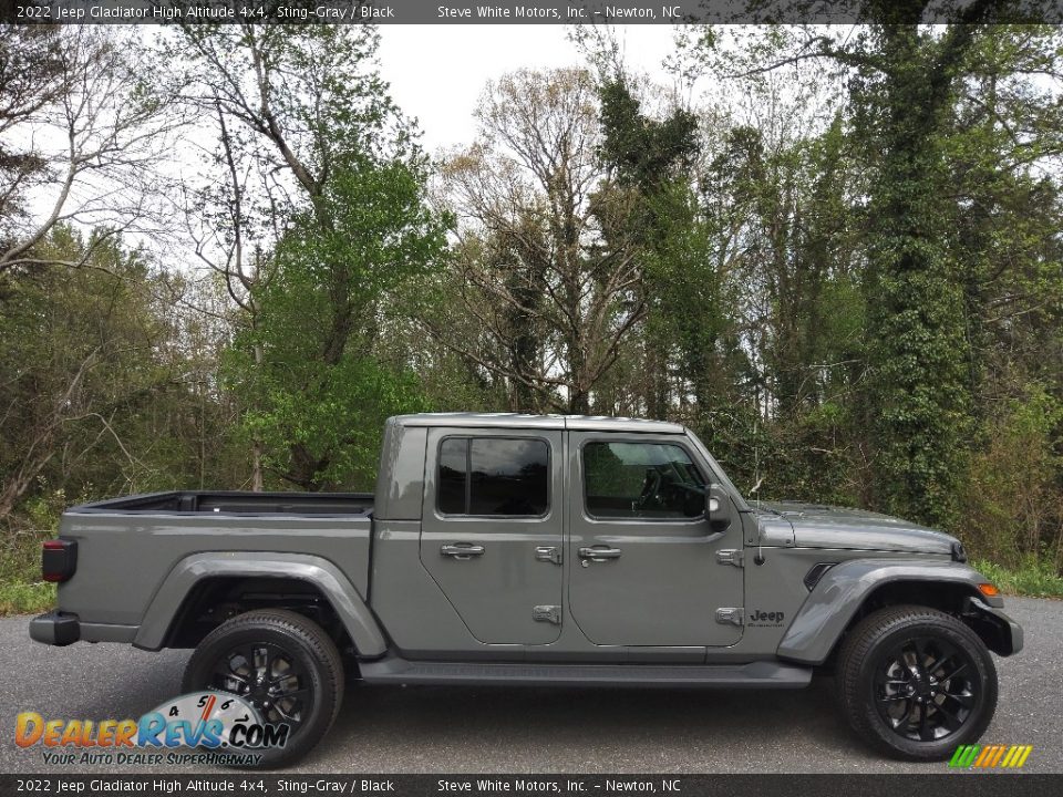 2022 Jeep Gladiator High Altitude 4x4 Sting-Gray / Black Photo #5
