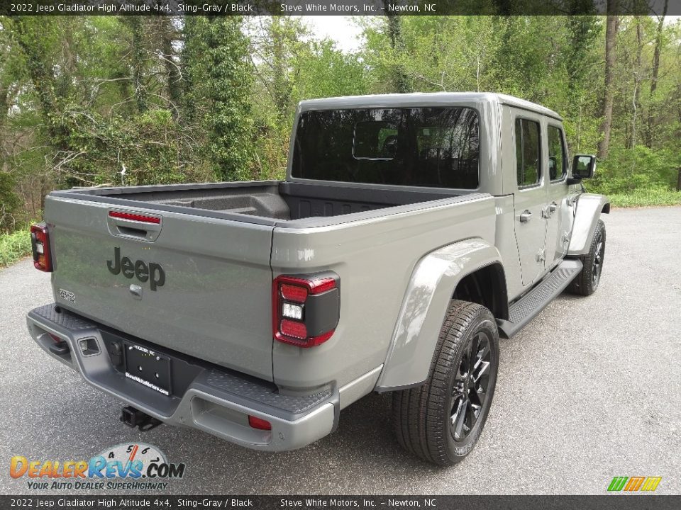 2022 Jeep Gladiator High Altitude 4x4 Sting-Gray / Black Photo #6