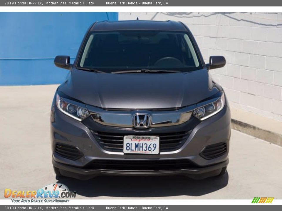 2019 Honda HR-V LX Modern Steel Metallic / Black Photo #7