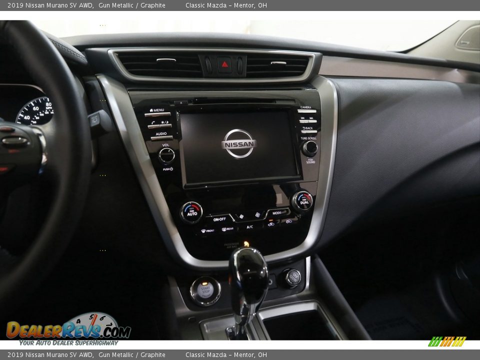 2019 Nissan Murano SV AWD Gun Metallic / Graphite Photo #9
