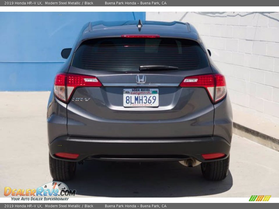 2019 Honda HR-V LX Modern Steel Metallic / Black Photo #11