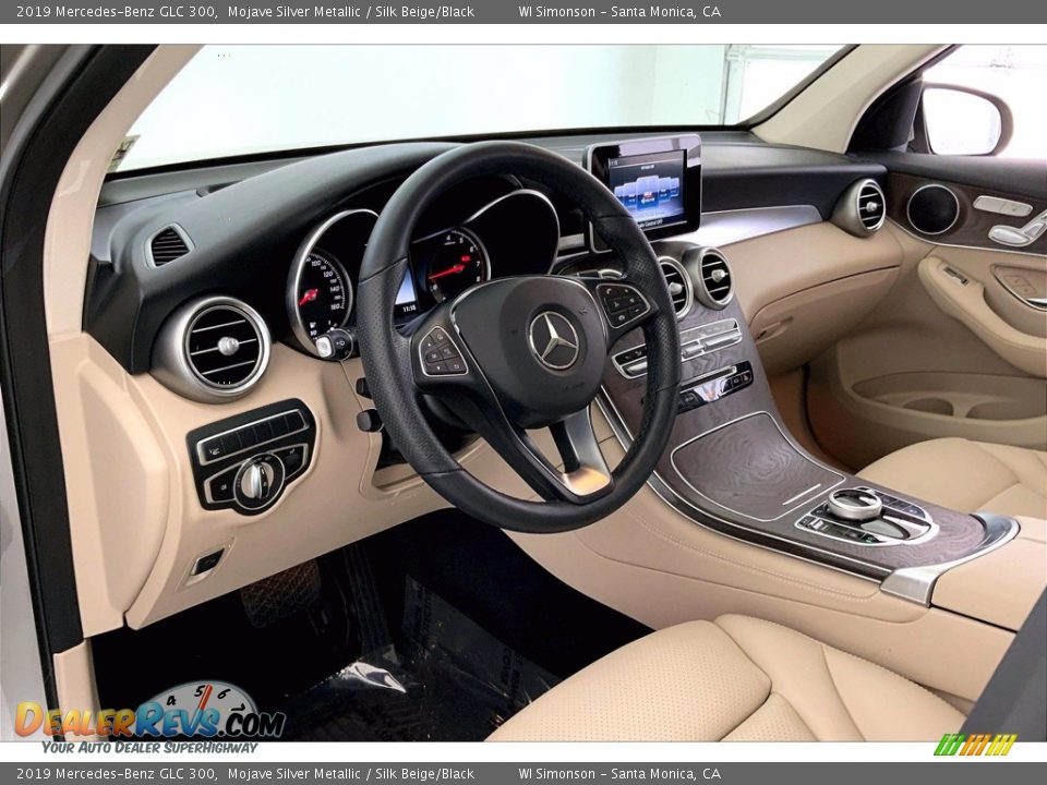 2019 Mercedes-Benz GLC 300 Mojave Silver Metallic / Silk Beige/Black Photo #14