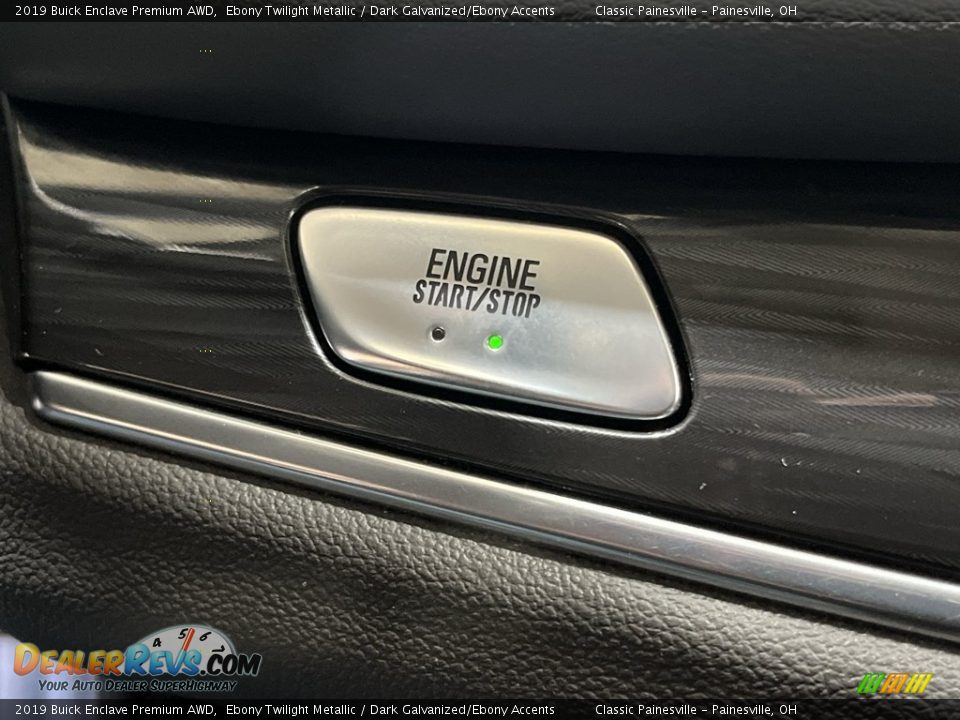 2019 Buick Enclave Premium AWD Ebony Twilight Metallic / Dark Galvanized/Ebony Accents Photo #17