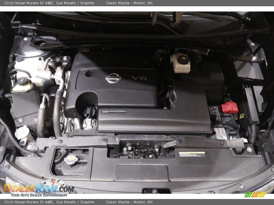 2019 Nissan Murano SV AWD Gun Metallic / Graphite Photo #19