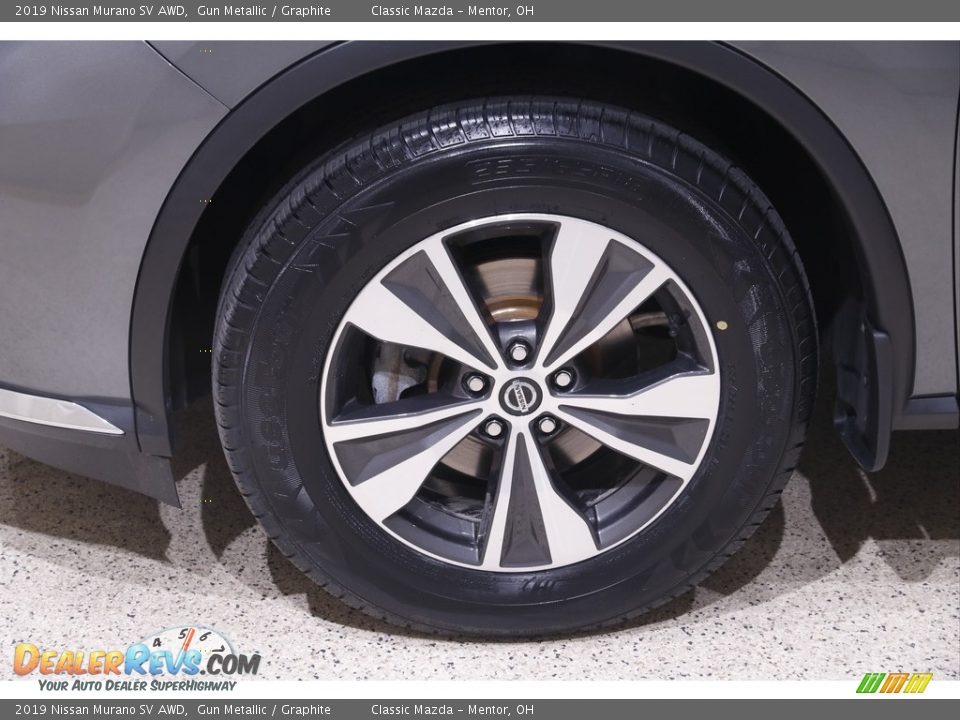 2019 Nissan Murano SV AWD Gun Metallic / Graphite Photo #20