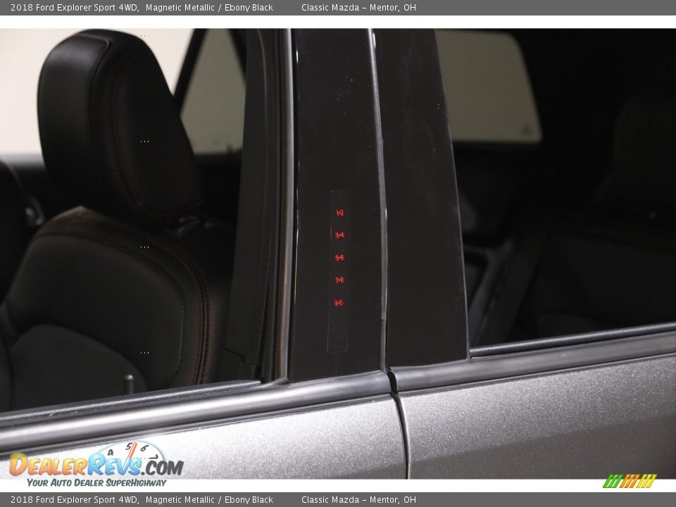 2018 Ford Explorer Sport 4WD Magnetic Metallic / Ebony Black Photo #4