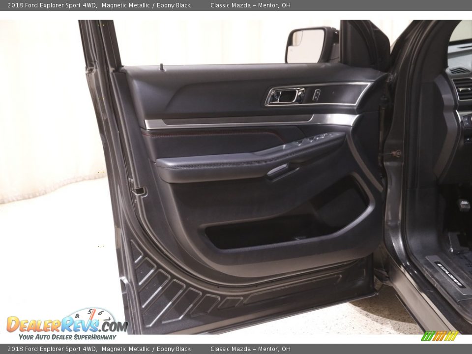 2018 Ford Explorer Sport 4WD Magnetic Metallic / Ebony Black Photo #5