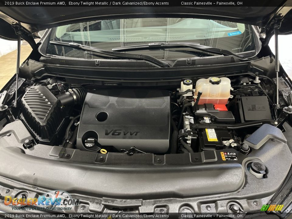 2019 Buick Enclave Premium AWD Ebony Twilight Metallic / Dark Galvanized/Ebony Accents Photo #31