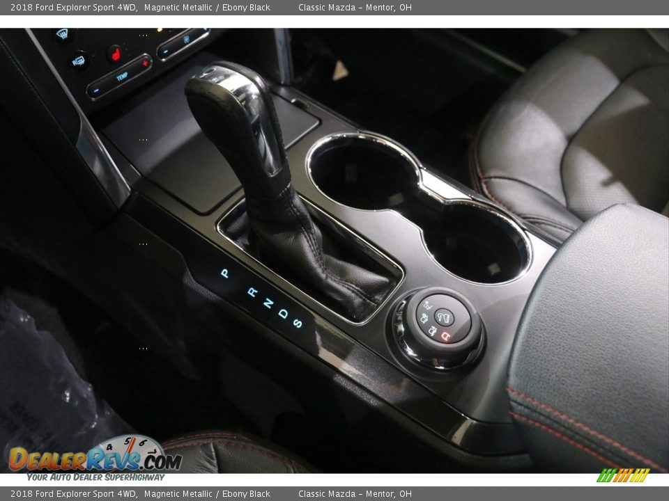 2018 Ford Explorer Sport 4WD Magnetic Metallic / Ebony Black Photo #15